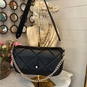 Rachel Zoe Black Quilted Bag